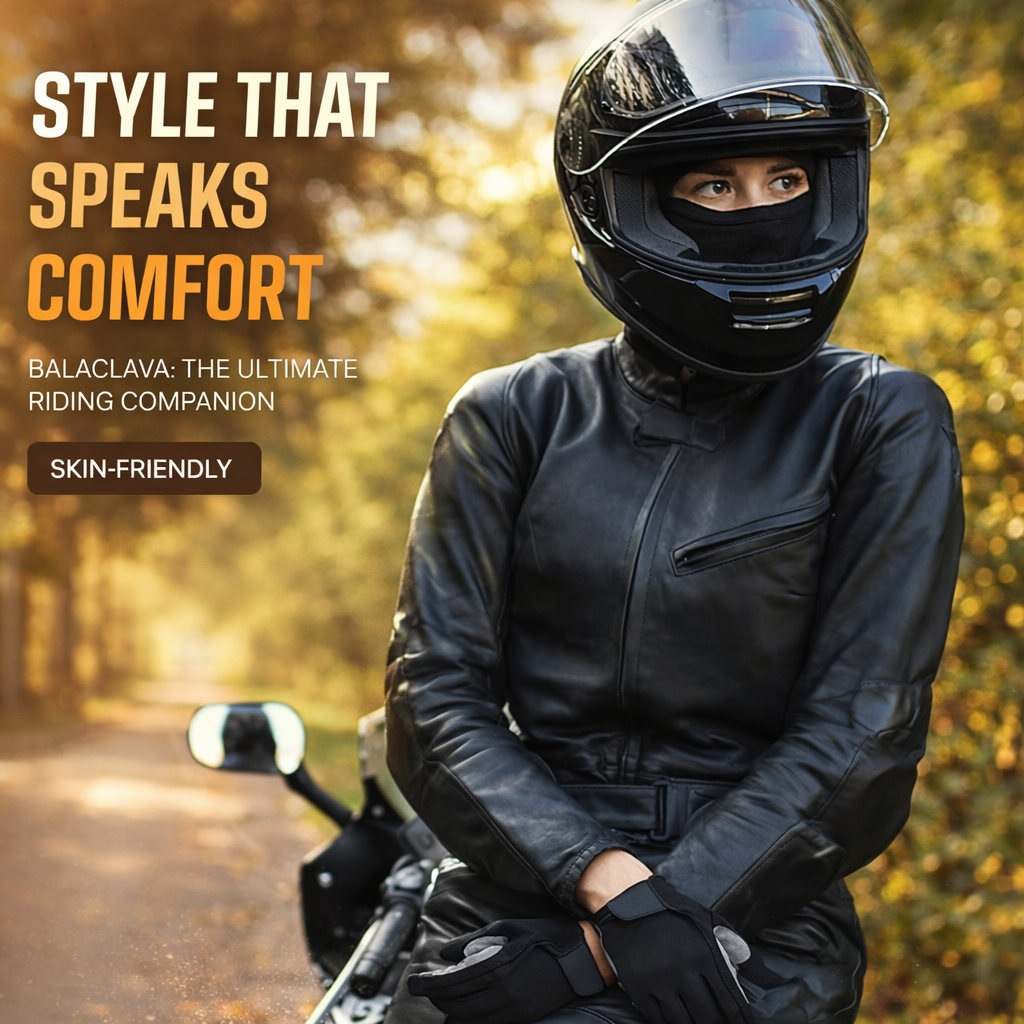 Summer Cooling Face Mask – Anti-Sweat, UV Protection for Riding & Daily Use